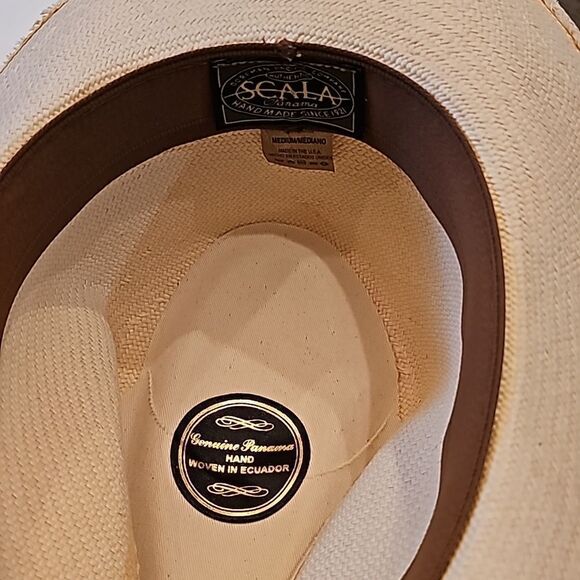 Scala grade 3 panama safari hat size M natural color - Picture 4 of 8